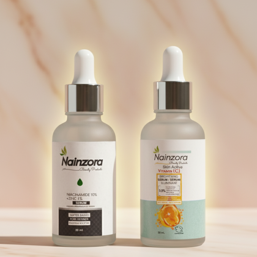 Nainzora Vitamin C Serum for glowing skin – best skincare product in Pakistan and UAE