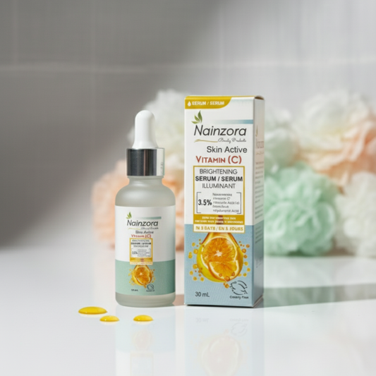 Best vitamin C serum in Pakistan by Nainzora for bright and radiant skin